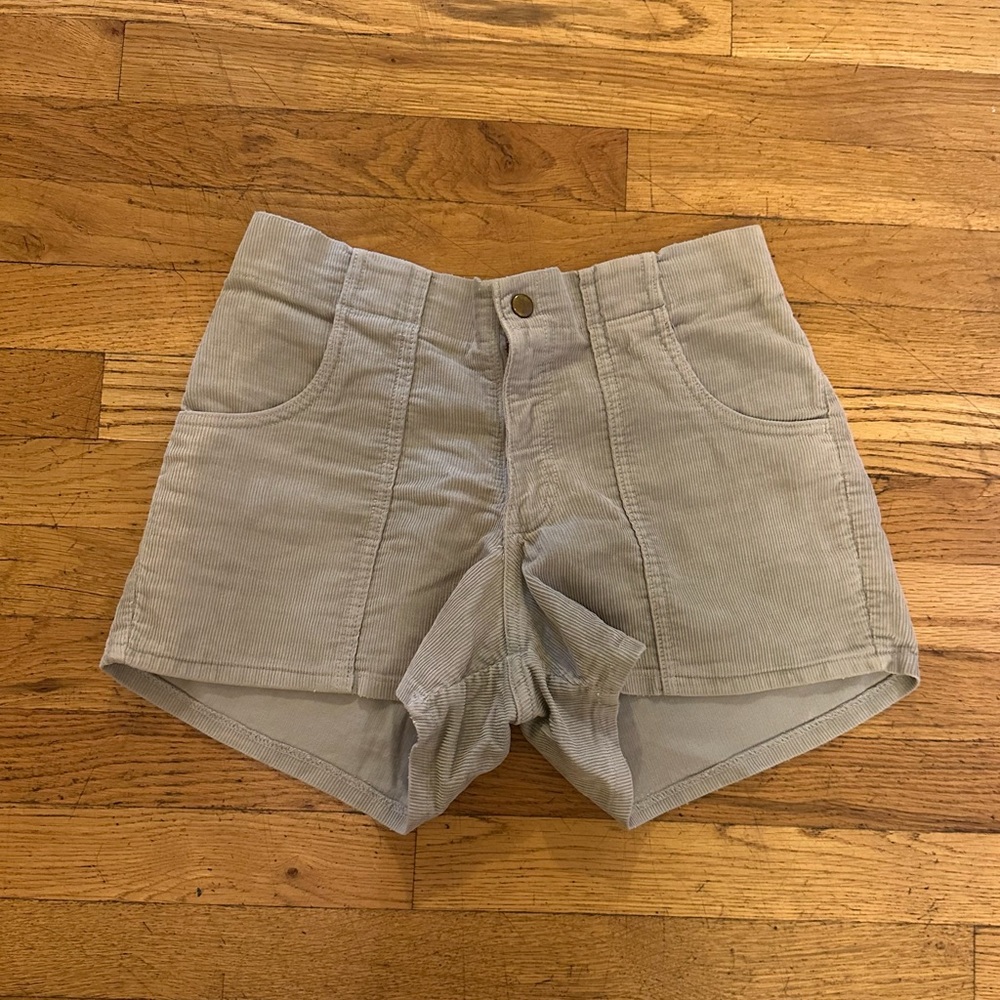 Corduroy shorts